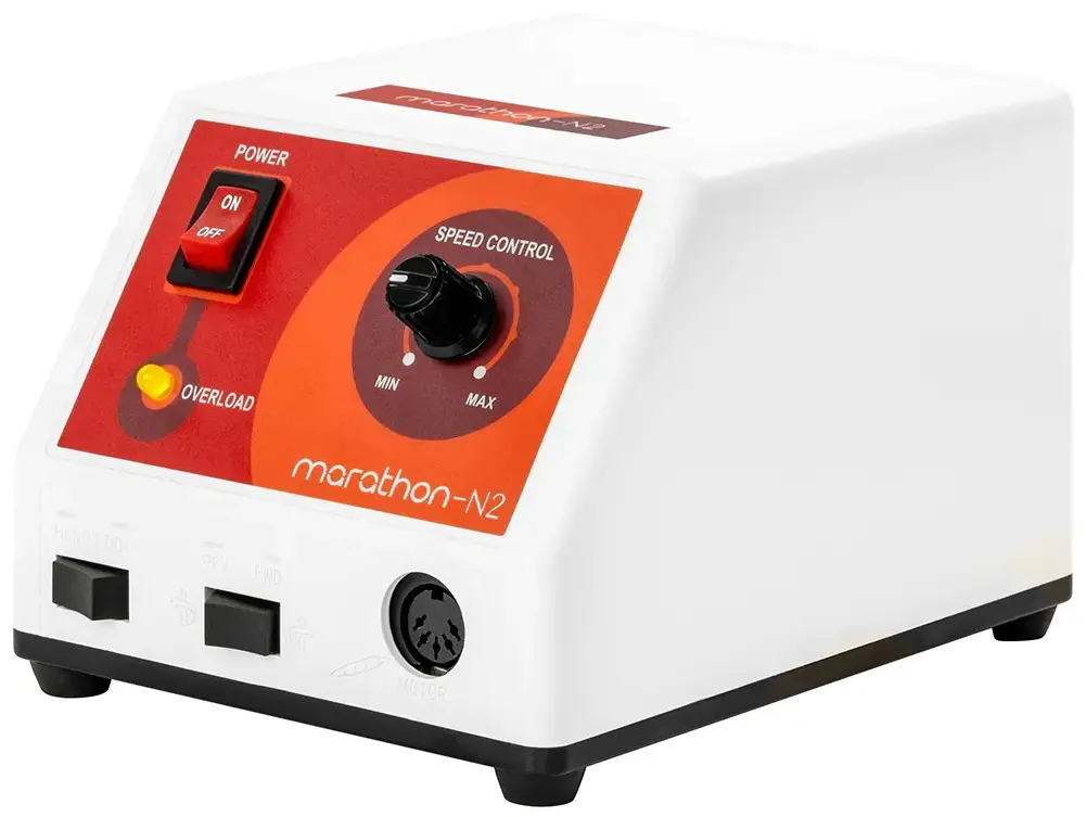 Aparat pentru manichiura Saeyang Marathon N2 Retro + H200 155693 (White/Orange) - 2