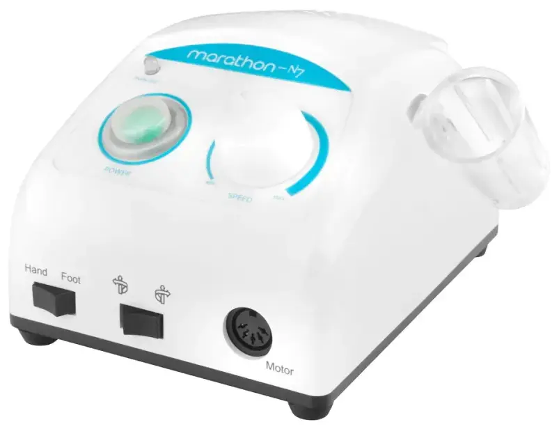 Аппарат маникюрный Saeyang Marathon N7 + ES6 118098 (White/Grey) - 3