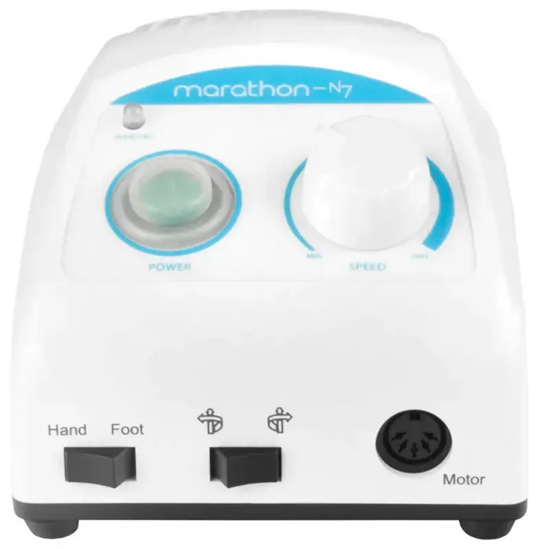 Аппарат маникюрный Saeyang Marathon N7 + ES6 118098 (White/Grey) - 4