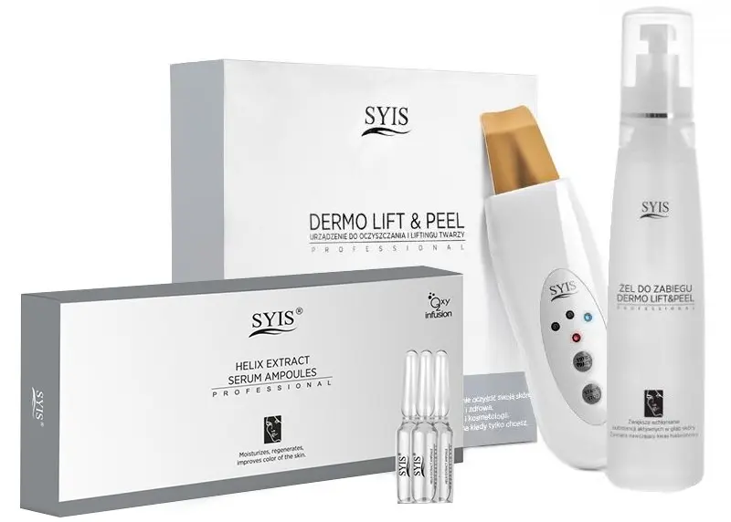 Аппарат косметологический Syis Dermo Lift & Peel 123899 (White/Gold)