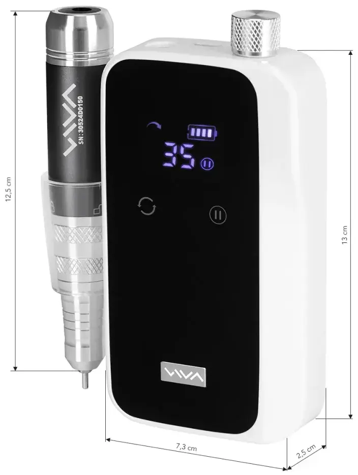 Аппарат маникюрный Viva 305 149677 (White/Black) - 3