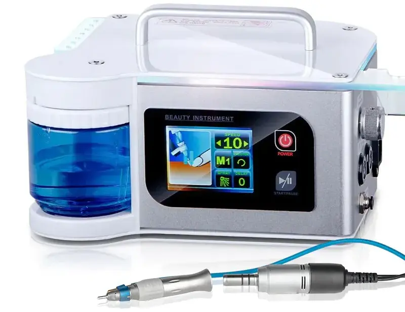 Aparat pentru manichiura Yoshida Pro-Spray LCD + SDE-M40ES 114883 (Silver) - 2