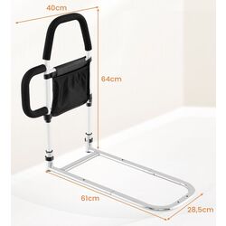 Suport pentru pat Costway JH10016WH (White/Black) Thumb