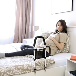 Suport pentru pat Costway JH10016WH (White/Black) Thumb