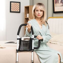 Suport pentru pat Costway JH10016WH (White/Black) Thumb