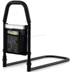 Bara de sustinere pentru pat Costway HW74224DK (Black)