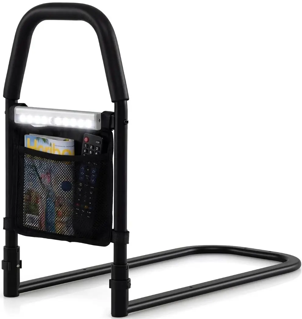 Bara de sustinere pentru pat Costway HW74224DK (Black)