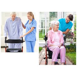 Rolator ortopedic Costway JH10007RE (Black/Red) Thumb