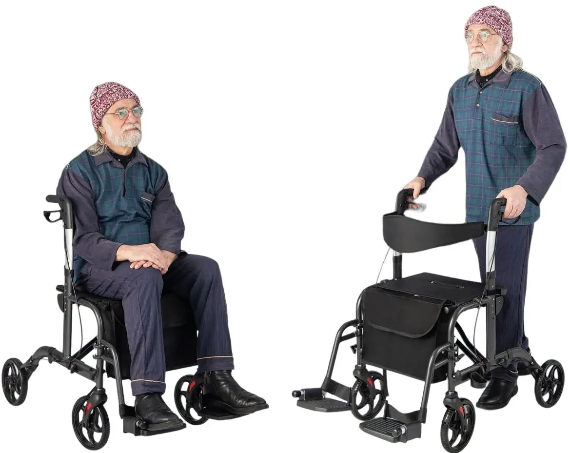 Роллатор ортопедический Costway JH10012BK (Black) - 2