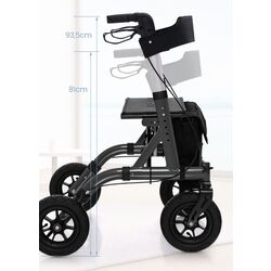 Rolator ortopedic Costway JH10021DK (Black) Thumb