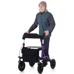 Роллатор ортопедический Costway JH10021PU (Purple/Black) Thumb