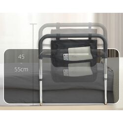 Maner pentru pat Homcom 713-129V00SR (Silver/Black) Thumb