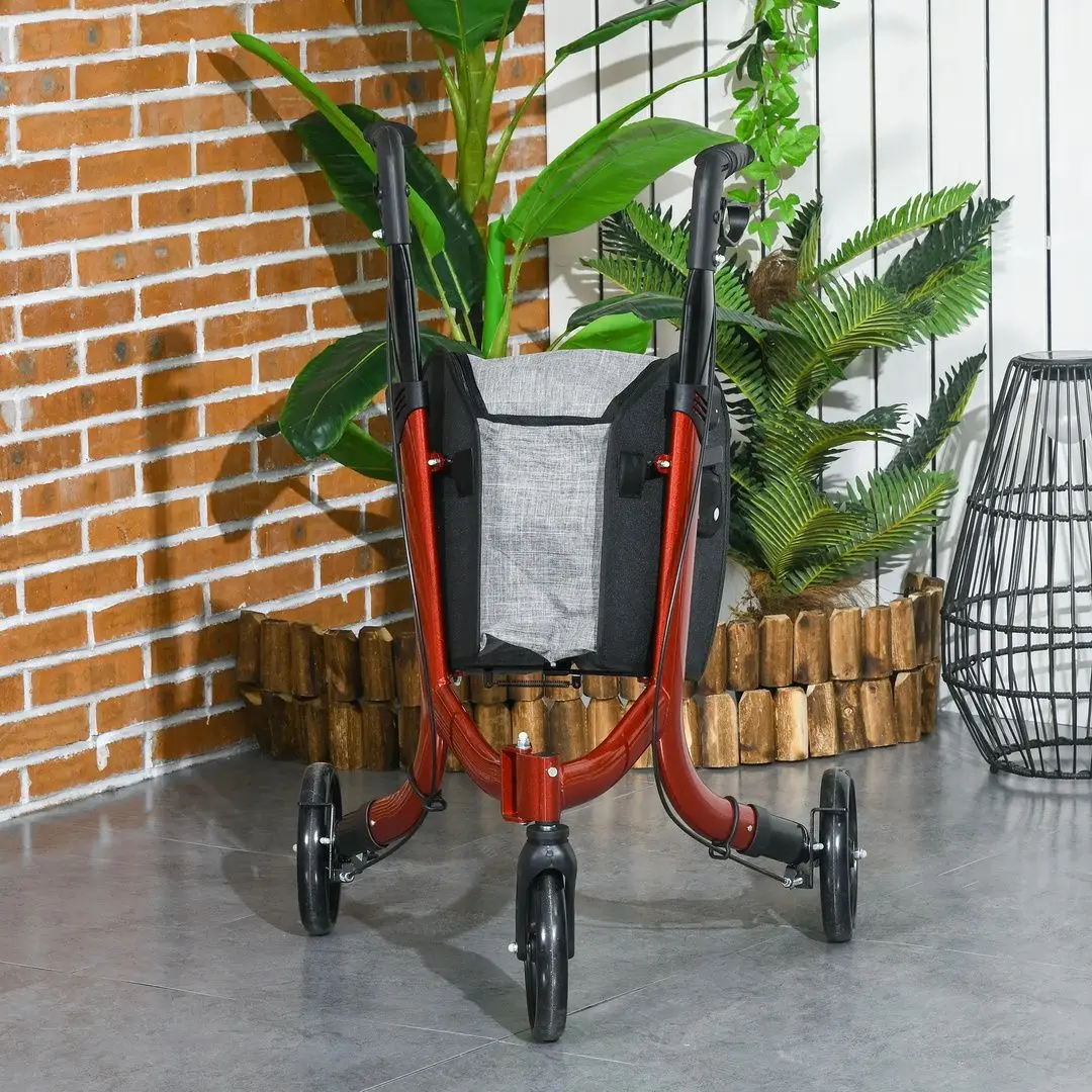 Роллатор ортопедический Homcom 712-056V00RD (Red/Black)