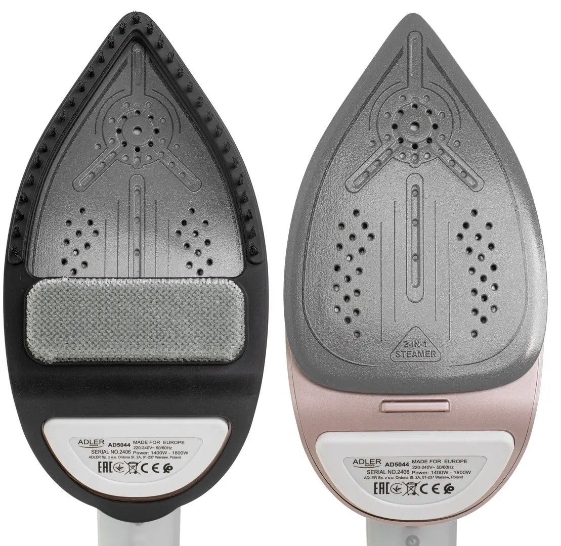 Aparat de curatat cu aburi 2in1 Adler AD 5044 (White/Pink)