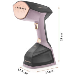 Aparat de calcat cu aburi Berdsen BD-300 330000 (Black/Pink) Thumb
