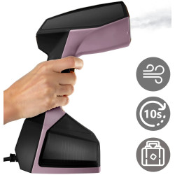 Aparat de calcat cu aburi Berdsen BD-300 330000 (Black/Pink) Thumb