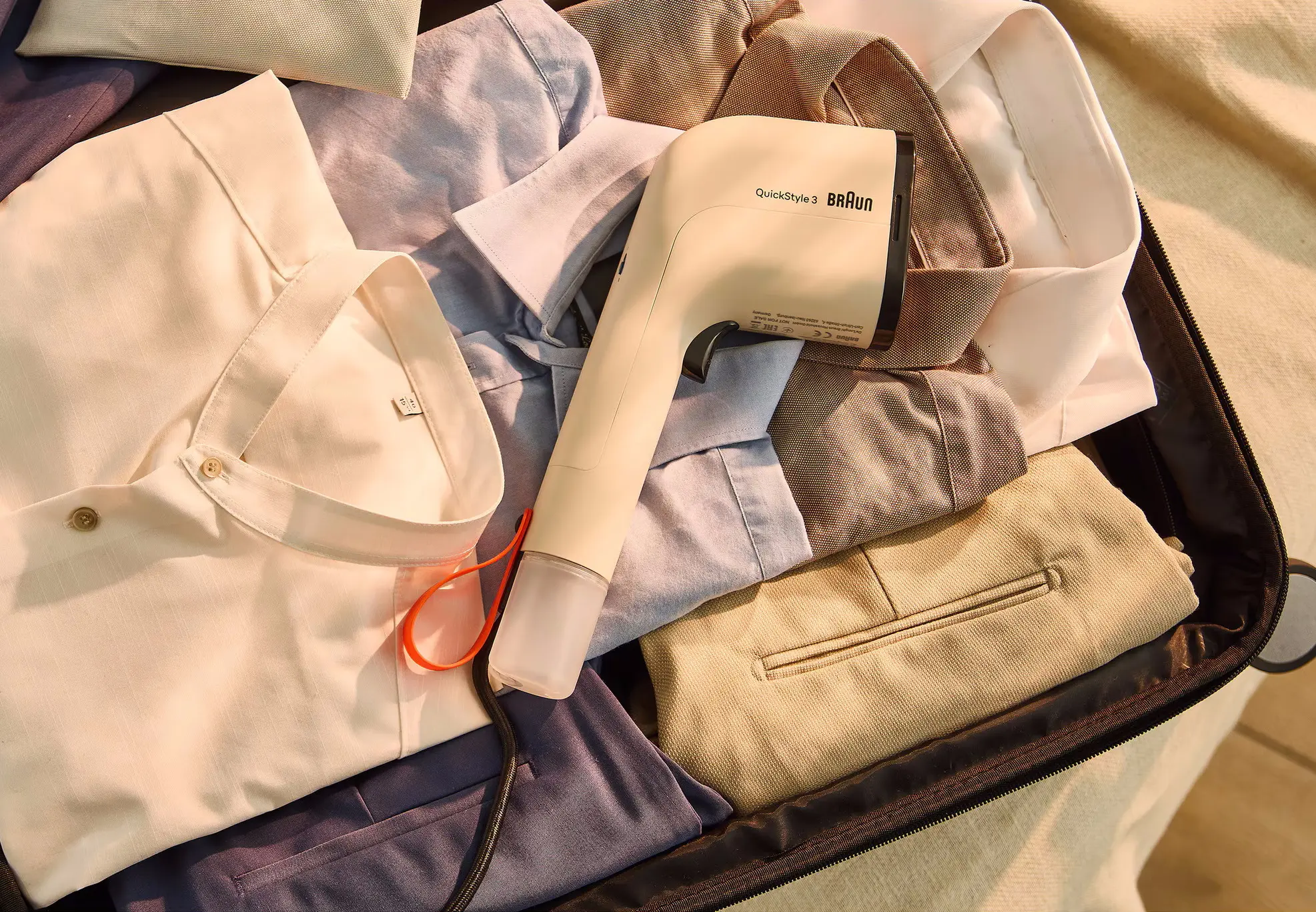 Aparat de calcat cu aburi Braun QuickStyle 3 GS3012BG (Beige)