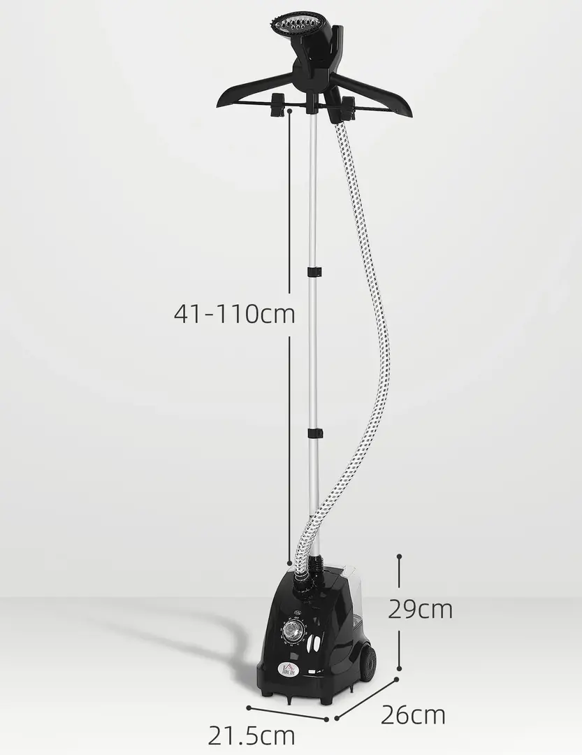 Отпариватель Homcom 853-009V90BK (Black) - 2