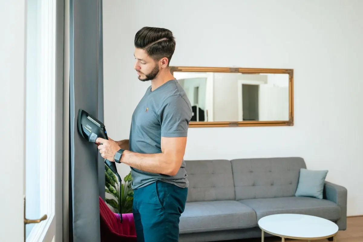 Aparat de calcat cu abur 2in1 Lauben 1950BC (Black)