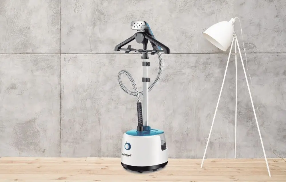 Aparat de calcat cu abur Techwood TDF-1801 (Silver/Blue)