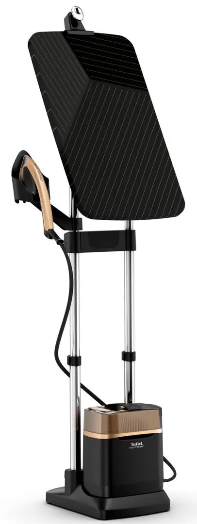 Aparat de calcat cu aburi Tefal IXEO Power QT2020E0 (Black/Gold) - 2