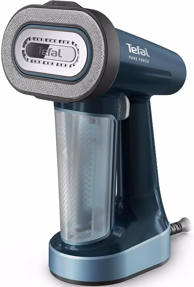 Aparat de calcat cu aburi Tefal Pure Force DT8755E0 (Blue)