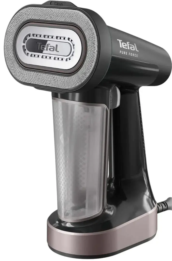 Aparat de curatat cu aburi Tefal Pure Force DT8765E0 (Black/Cinnamon)