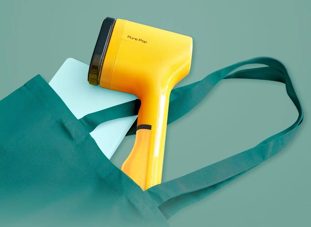 Aparat de calcat cu aburi Tefal Pure Pop DT2026E1 (Yellow)