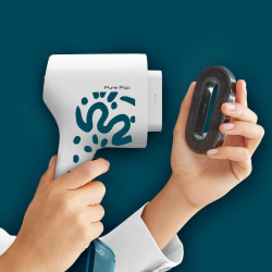 Aparat de curatat cu aburi Tefal Pure Pop Home & Travel DT2040E1 (White/Blue) Thumb