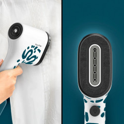 Aparat de curatat cu aburi Tefal Pure Pop Home & Travel DT2040E1 (White/Blue) Thumb