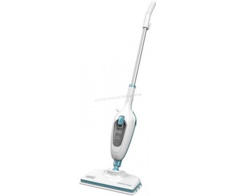 Mop cu aburi Black&Decker FSMH13E5 (White/Blue)