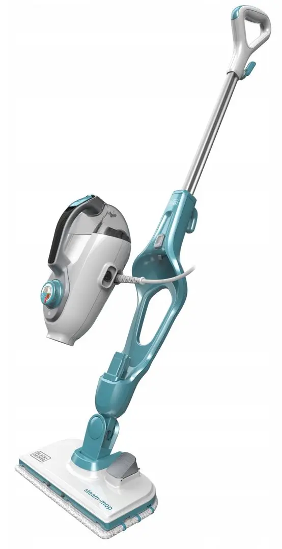 Паровая швабра Black&Decker Steam-mop FSMH1351SM (Blue/White) - 8