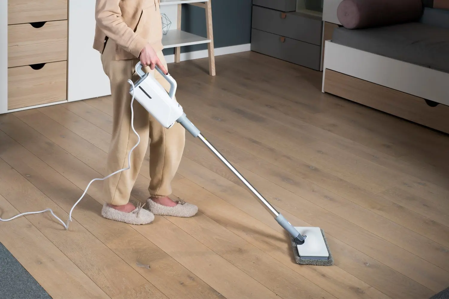 Паровая швабра Blaupunkt STM601 (White/Grey)