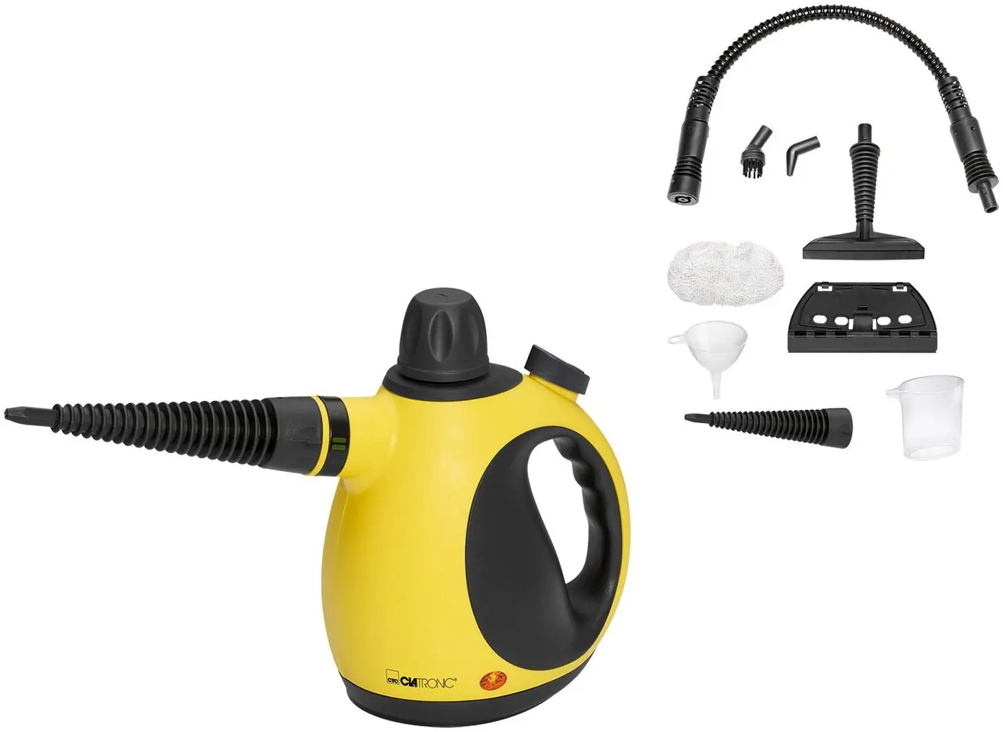 Пароочиститель Clatronic DR 3653 (Yellow/Black)
