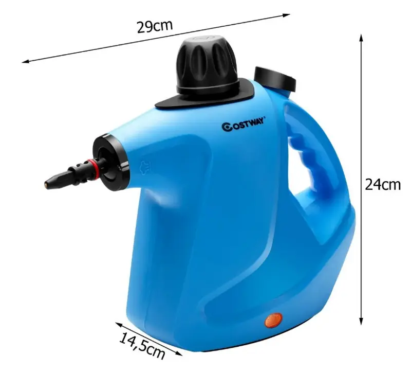 Пароочиститель Costway EP24980DE-BL (Blue/Black)