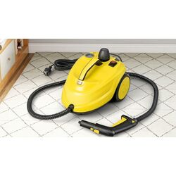 Пароочиститель Costway ES10359DE-YW (Yellow/Black) Thumb