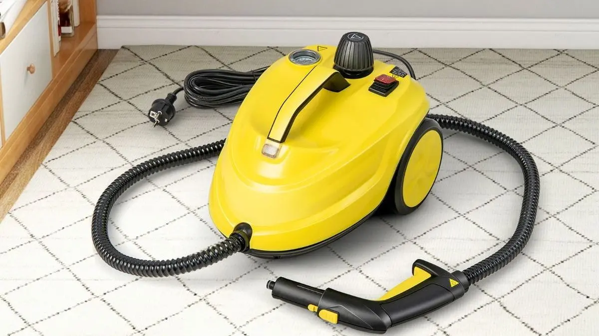 Пароочиститель Costway ES10359DE-YW (Yellow/Black)