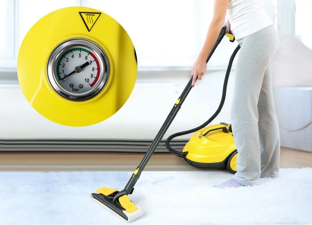 Пароочиститель Costway ES10359DE-YW (Yellow/Black)