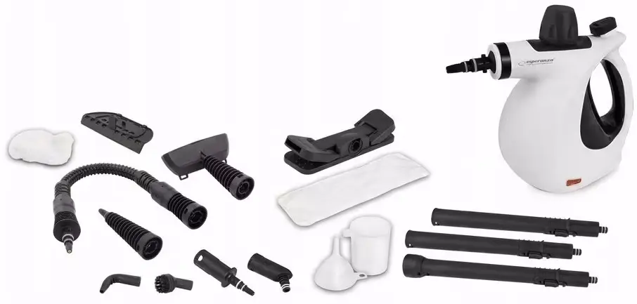 Aparat de curatat cu aburi Esperanza Asalto EHS008 (White)