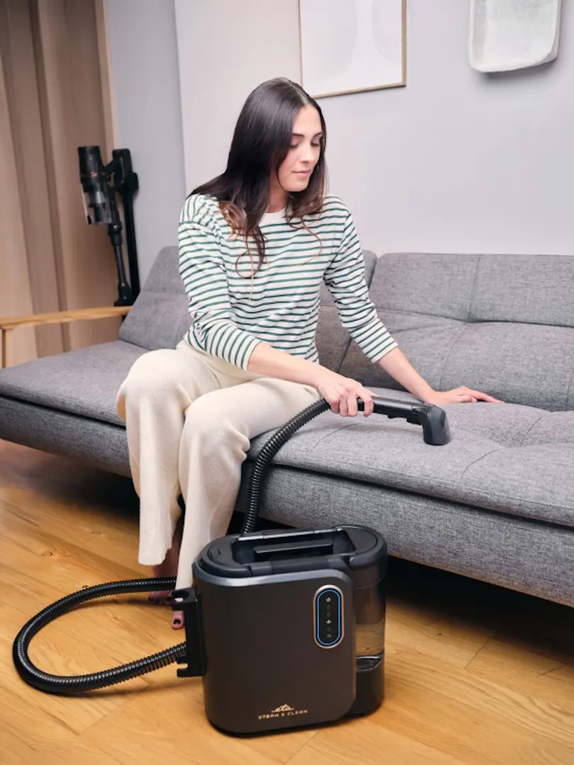 Aparat de curatat cu aburi ETA Steam&Clean 7214 90000 (Black)