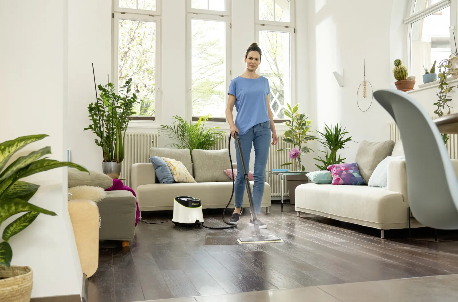 Пароочиститель Karcher SC 3 Deluxe EasyFix New (White/Black) - 7