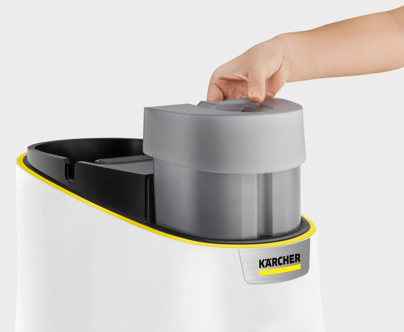 Aparat de curatat cu aburi Karcher SC 4 Deluxe Iron (White)