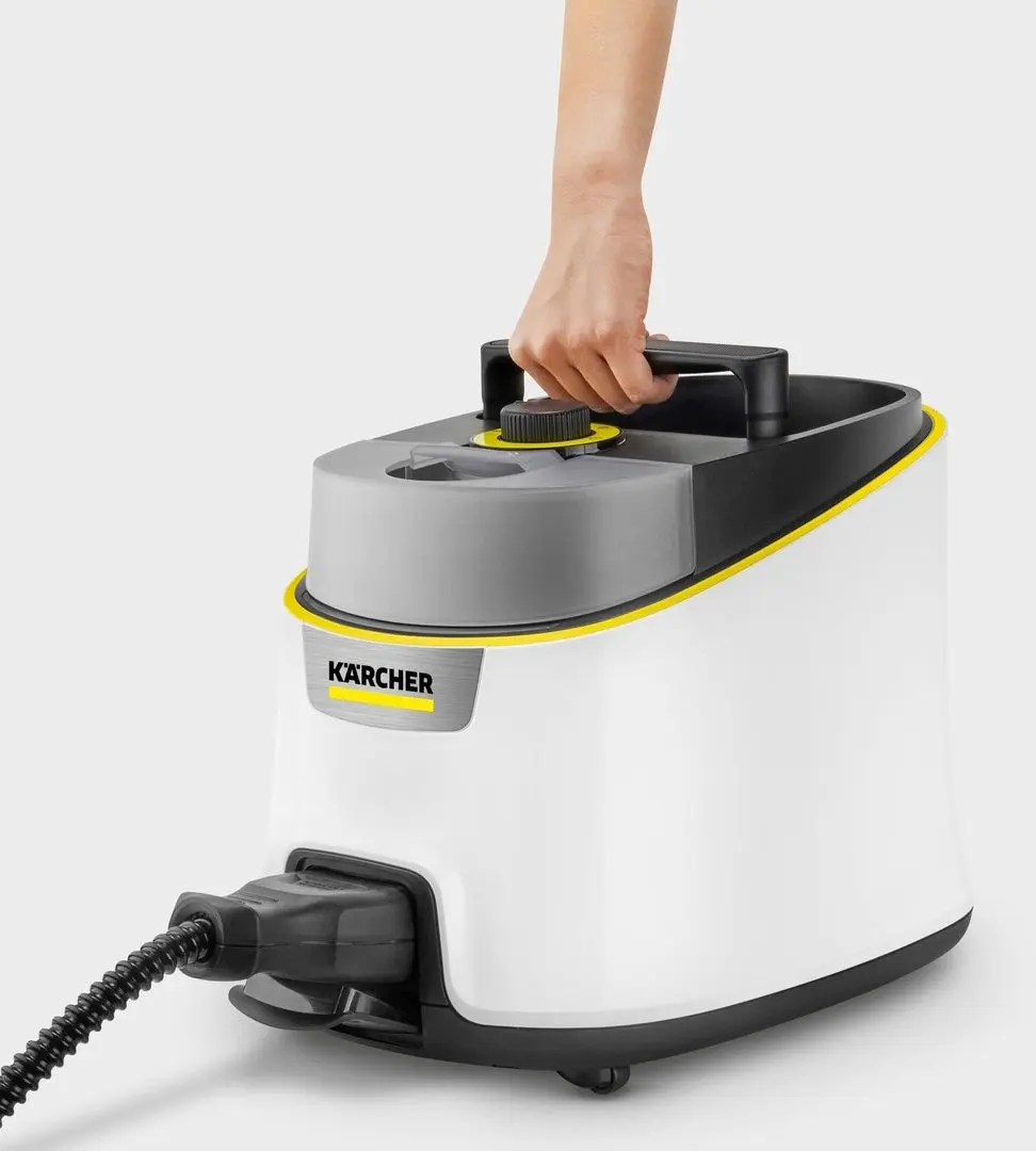 Aparat de curatat cu aburi Karcher SC 4 Deluxe Iron (White)