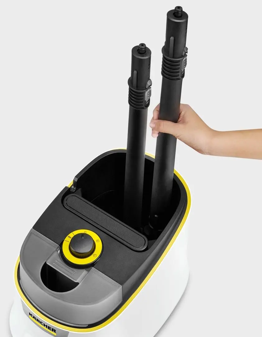 Aparat de curatat cu aburi Karcher SC 4 Deluxe Iron (White)