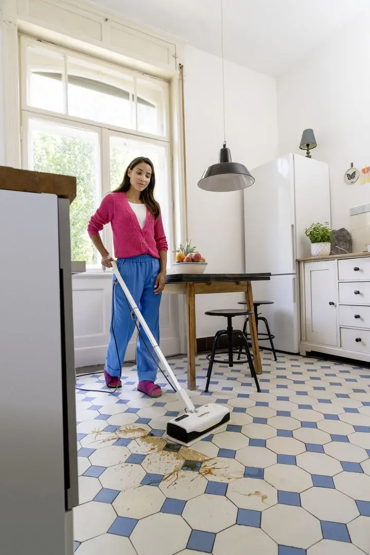 Mop cu aburi Karcher SC 1 Upright  (White/Gray)