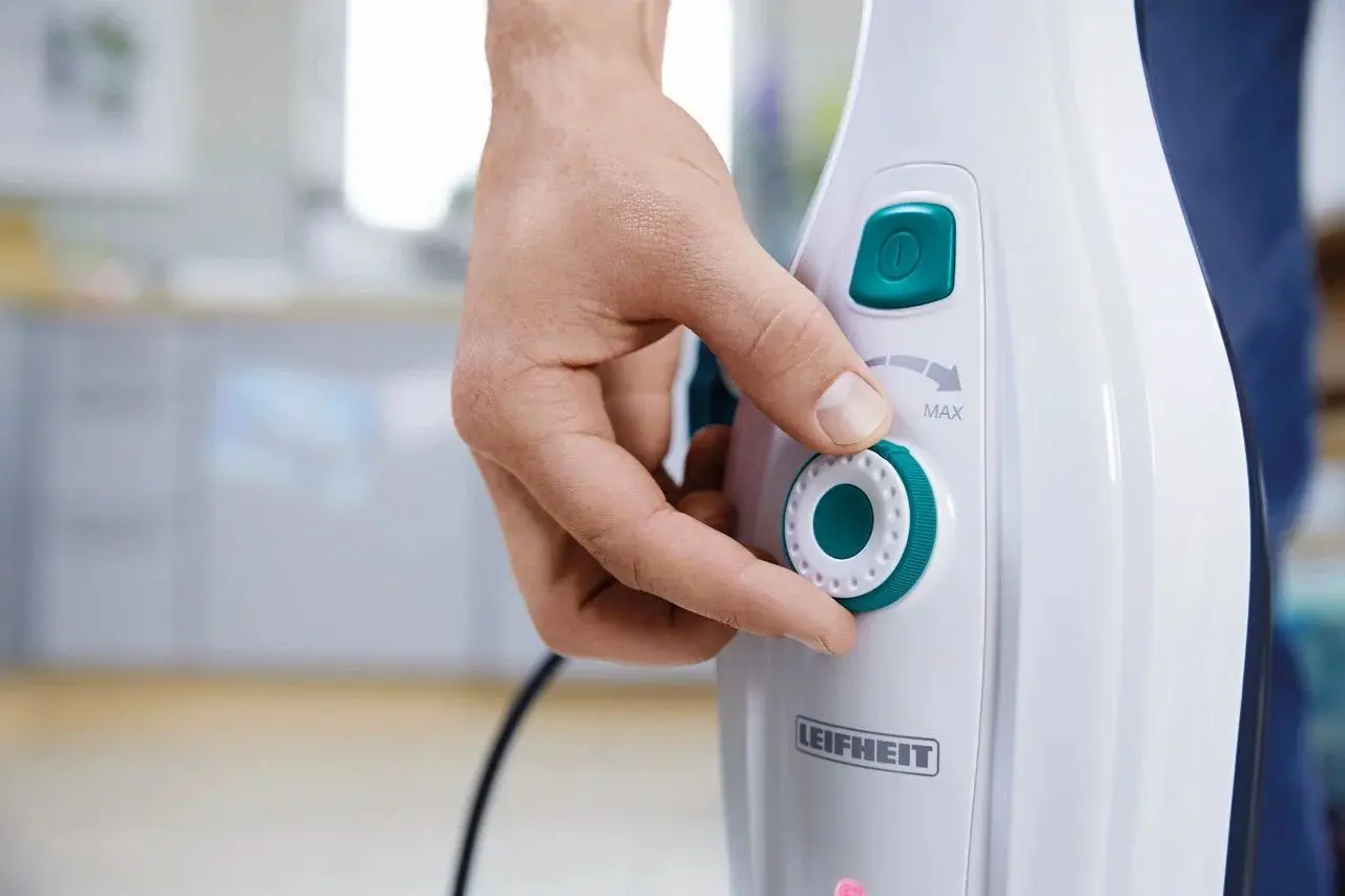 Паровая швабра Leifheit CleanTenso Upright (White/Blue) - 3