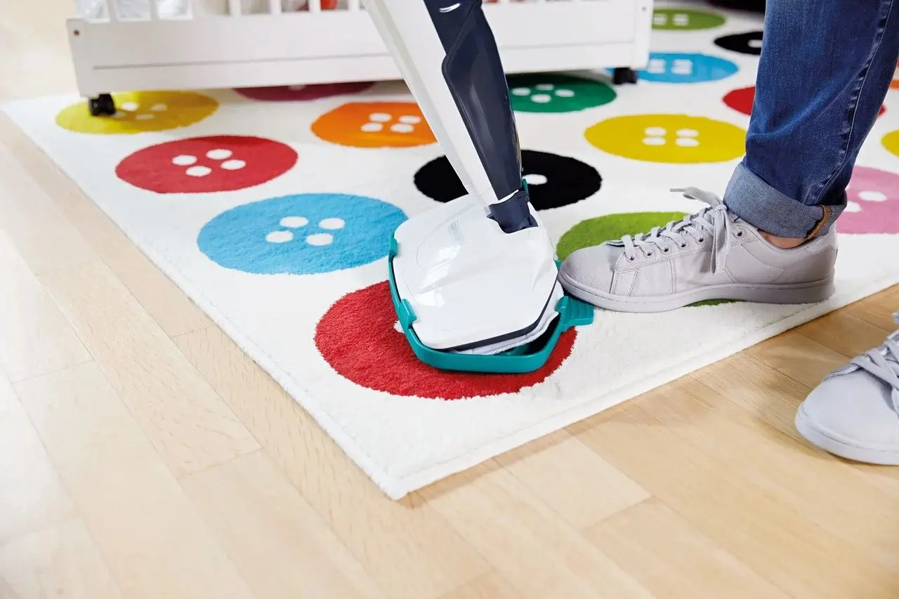 Паровая швабра Leifheit CleanTenso Upright (White/Blue) - 4