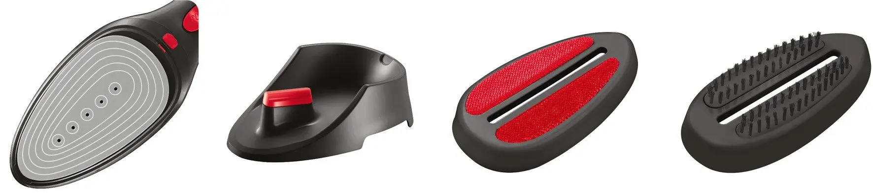 Пароочиститель для одежды с утюгом 3в1 Lund 68090 (Red/Black)