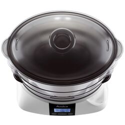 Пароварка Amica Lunaris PT3011 (White/Black) Thumb