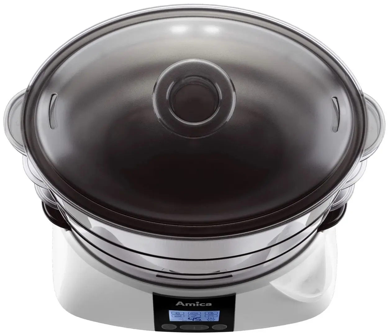 Пароварка Amica Lunaris PT3011 (White/Black)